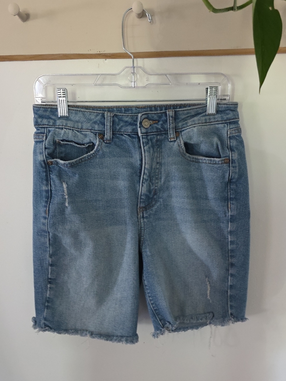 Light Blue Denim Jeans with Faded Wash